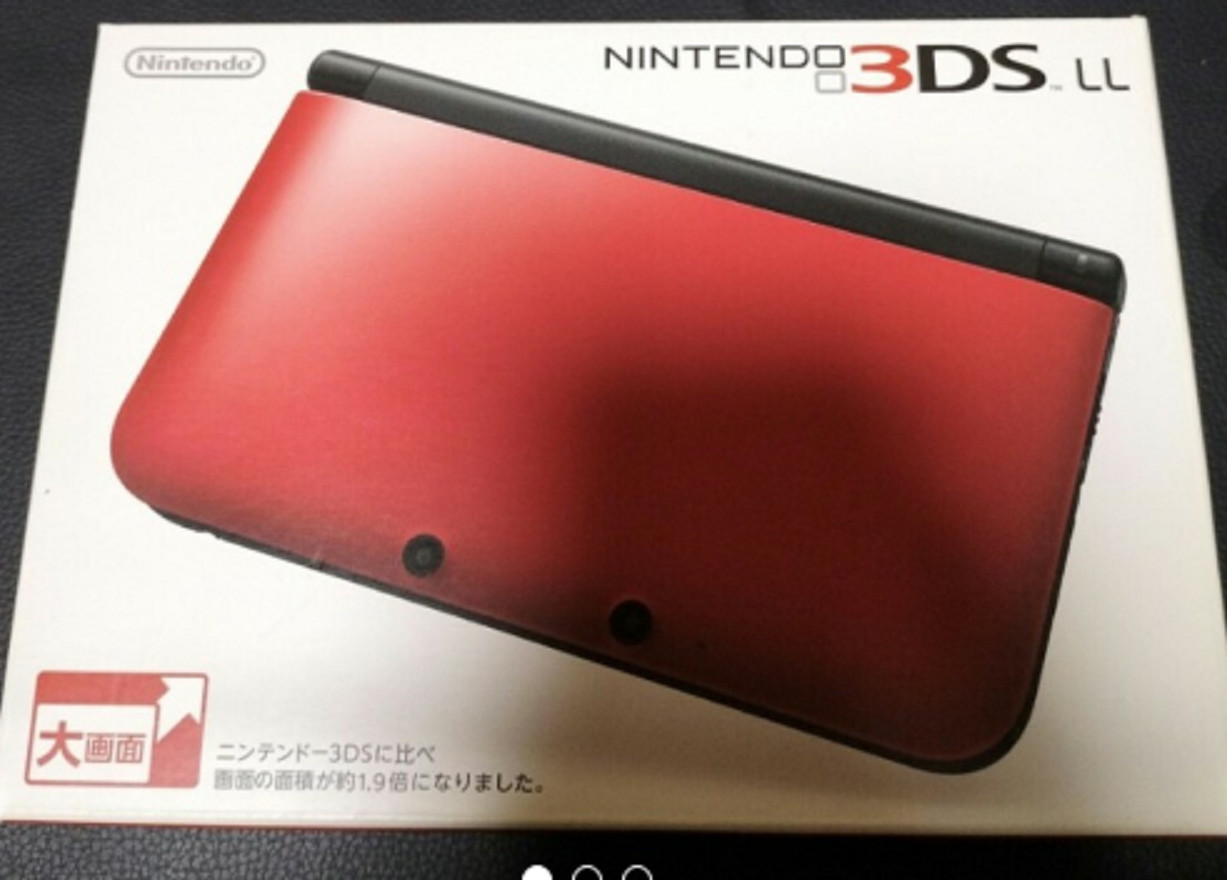 Nintendo 3DS LL XL Console Red Black Color From Japan New product  