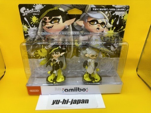 Nintendo Store Limited Amiibo Splatoon Shio Colors Set [Aori