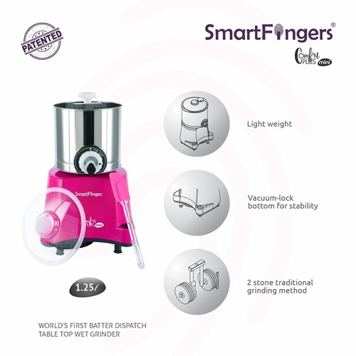 smart finger wet grinder