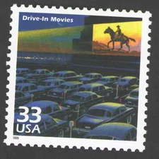 US. 3187 i. 33c. Drive-in Movie. Celebrate The Century. MNH. 1999