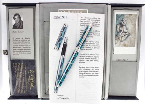 MINT 1994 Elysee Edition #2 Limited Edition 18K NIB Fountain Pen NO RESERVE
