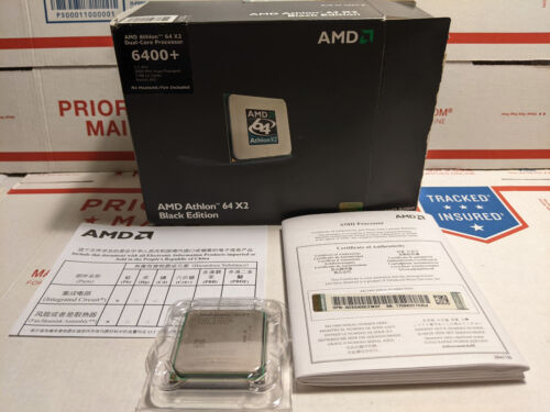 Processeur AMD Athlon 64 X2 6400+ 3,2 GHz double cœur édition noire (ADX6400IAA6CZ) - Photo 1/15