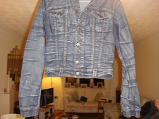 Just Cavalli Denim Jacket Xs Or Uk 6 To Uk 8 Dark Blue
