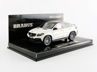 Mercedes Gle 63 S 4X4 Amg Brabus 850 Coupe 2016 Weiß Minichamps 1/43