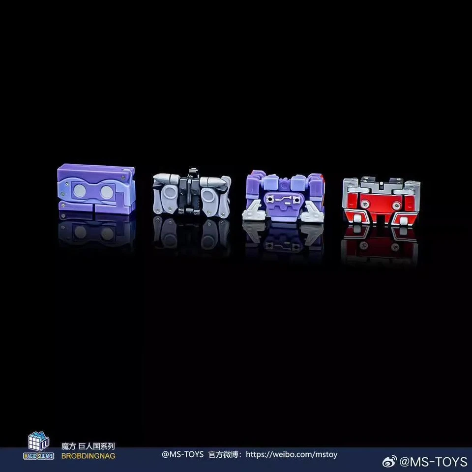 MAGIC SQUARE MS B28A Mini-Cassette Rumble Laserbeak Ravage Transformable-XmasToy - Image 3 of 4