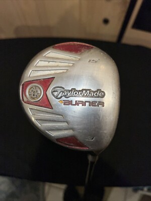 Taylormade Rac Burner TaylorMade Burner 15* 3-Wood Right RH Regular Flex Taylormade REAX ...