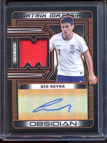2023-24 Panini Obsidian Gio Reyna - Patch Auto /49 - United States