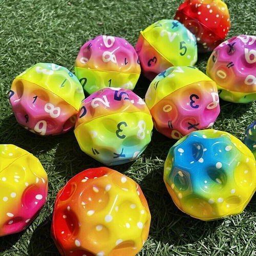Extreme High Bouncing Ball Space Ball Bouncy Ball Outdoor Throw Catch Moon - Bild 18 von 30