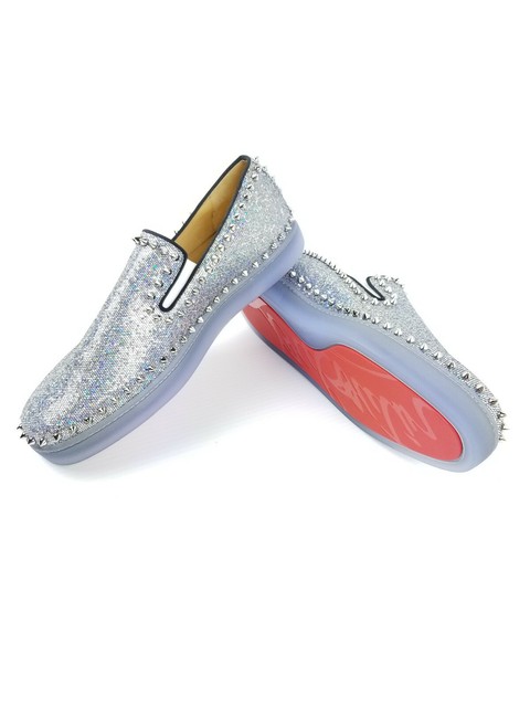 christian louboutin pik boat men's flat