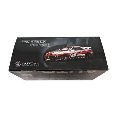 AUTOart 1/18 Nissan Skyline GT-R R34 Gran Turismo Model Car Unused 