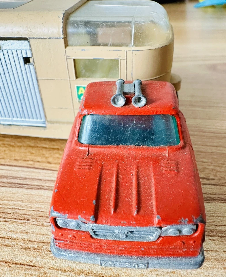 1969 DODGE TRACTOR & ARTICULATED HORSE VAN Matchbox KINGSIZE K-19 TOY - Image 3 of 4