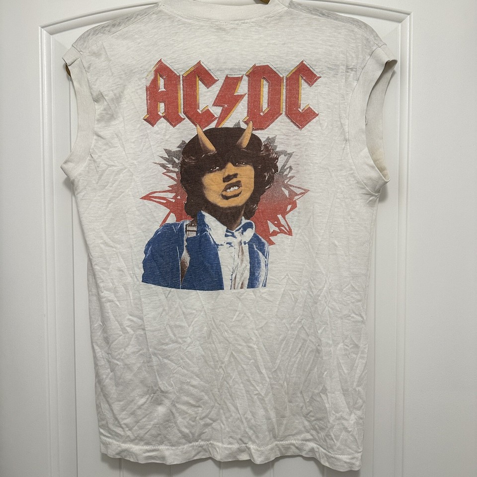 Rare Vintage AC/DC Sleeveless “Highway to Hell” T-Shirt | Large | Paper ...