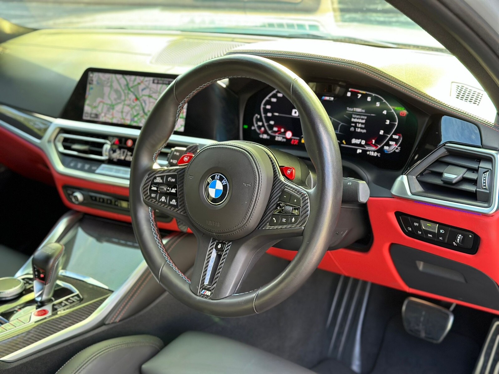 2021 71 BMW M3 COMPETITION X DRIVE DAMAGED REPAIRED CAT S/N/D HUGE SPEC