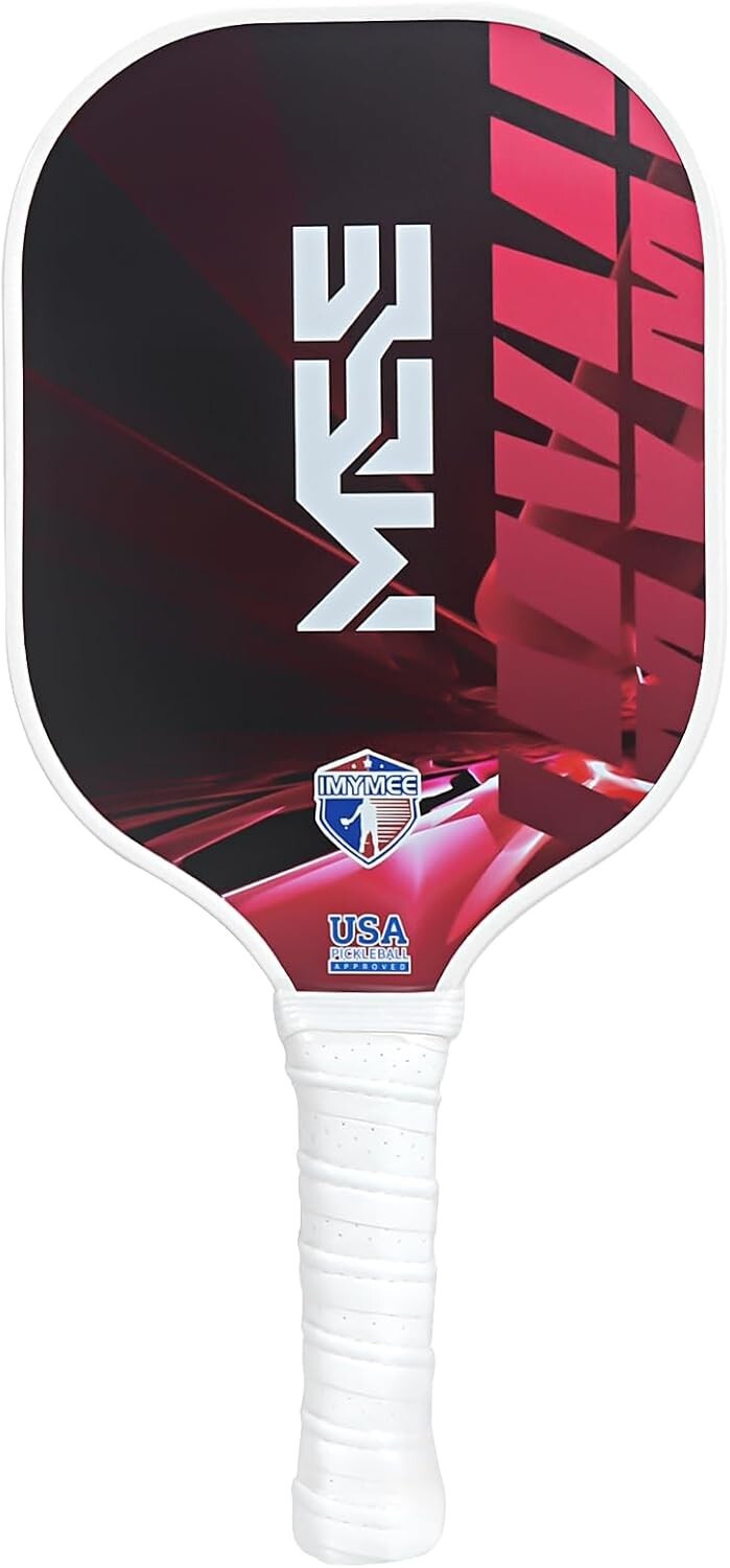 New! Lightweight Pickleball Paddle with Carbon Fiber Surface & Honeycomb Core