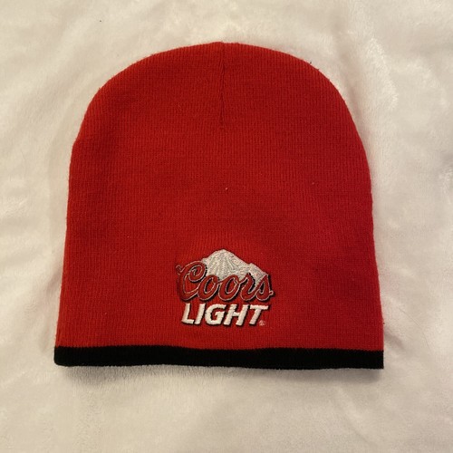 Authentic Coors Light Logo Red Winter 
