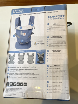 Ergobaby Adapt Baby Carrier: Sophie La Girafe - Festival