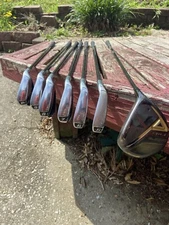 3W Through PW Cobra F Max Set, Stiff Shaft, New Jumbo Grips