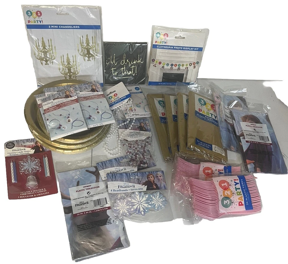Party Supply Lot: Frozen, NOS - Image 2 of 2