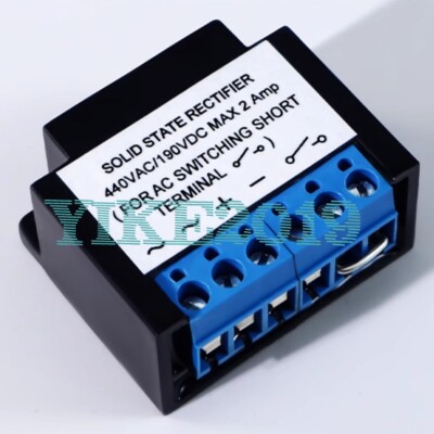 FOR Motor brake rectifier Solid State Recifier 440VAC 190VDC 2 Amp three-phase