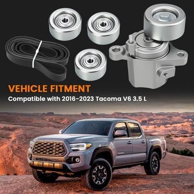 #ad For 2016 23 Toyota Tacoma 3.5L V6 GAS DM11T3 Serpentine Belt Drive Component Kit $71.99