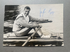 STEFFEN BOGS  OS 1988/3. Rudern signed  DDR-Fotokarte 10x15 Autogramm