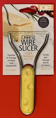 JOIE Butter Cheese Wire Slicer BPA Free Stainless Steel Heavyduty *New*