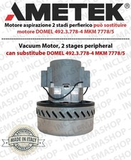 S03890SE Motore aspirazione AMETEK per Aspirapolvere - 220/240 V 1200 W