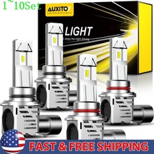 Brightest LED Headlight Hi Low 9005+9006 Beam for Honda Accord Civic 2/4/6X