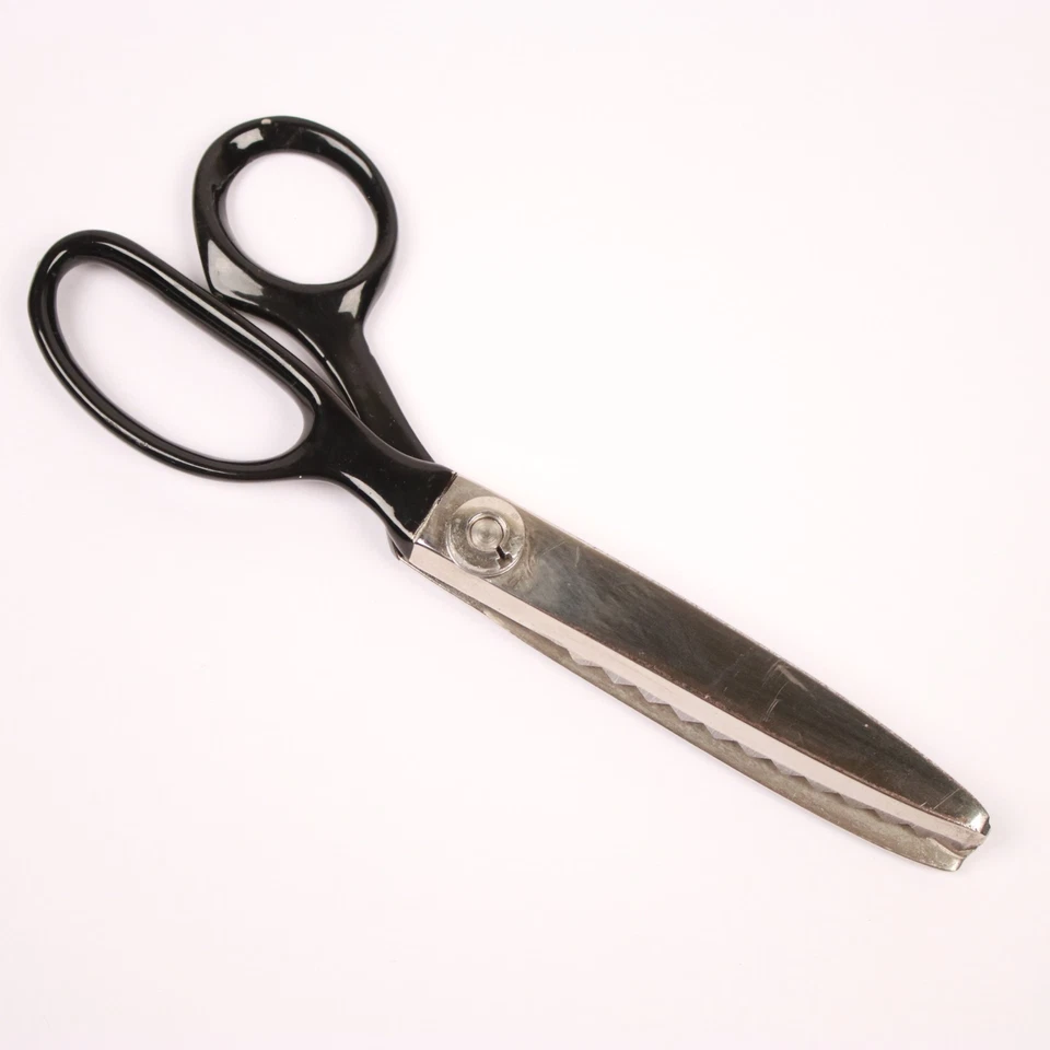 Vintage WISS MODEL CB7 USA PINKING SHEARS SCISSORS Scalloping 7-1/2” Long - Image 3 of 4