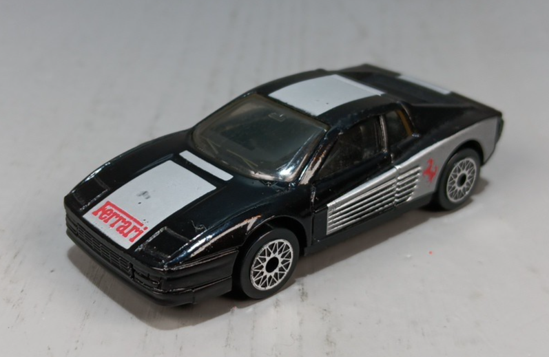 1986 Matchbox Black/Silver Ferrari Testarossa | eBay