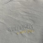 Djerf Avenue x emi jay Womens Organic Cotton Pullover Sweatshirt XL limited blue — photo 2