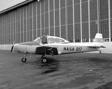 1961 Ryan Navion Aircraft - 8x10 Photo On 8.5x11 #1432