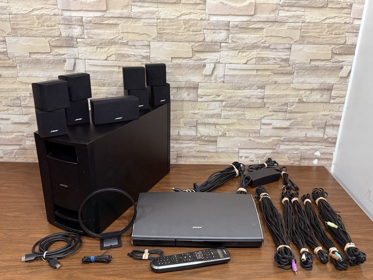 Bose 5.1 Lifestyle V25 Home Theater System w HDMI Input/Output