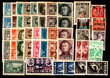 Poland-Years 1947 - MNH/MLH-See description