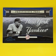 Playoff Prestige 2005 Prestigious Pros Blue #PP-2 Derek Jeter Yankees /900