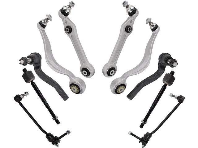 For Mercedes C300 Control Arm Ball Joint Tie Rod and Sway Bar Link Kit 17824CBFZ