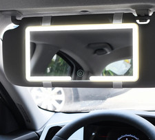 Car Sun Visor Makeup Mirror Led Touch Screen Adjustable Brightness Vanity Car Sun Visor Makeup Mirror Led Touch Screen Adjustable Brightness Vanity