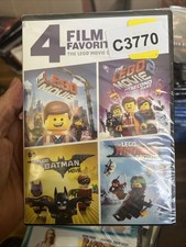 Lego Movie 4-Film Collection DVD, 2011 The Second Part, Batman Lego, Ninjago