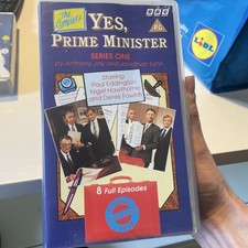 Yes Prime Minister Complete Series 1 Videos VHS BBC Satire 80s Comedy Tapes