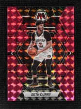 2022-23 Panini Mosaic Pink Mosaic Prizm 131/149 Seth Curry #150 0lj0
