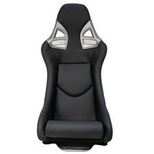 Carbon Sportsitz Leder Porsche 997 GT3-Look 911 Turbo Schwarz mit Laufschiene Carbon Sportsitz Leder Porsche 997 GT3-Look 911 Turbo Schwarz mit Laufschiene