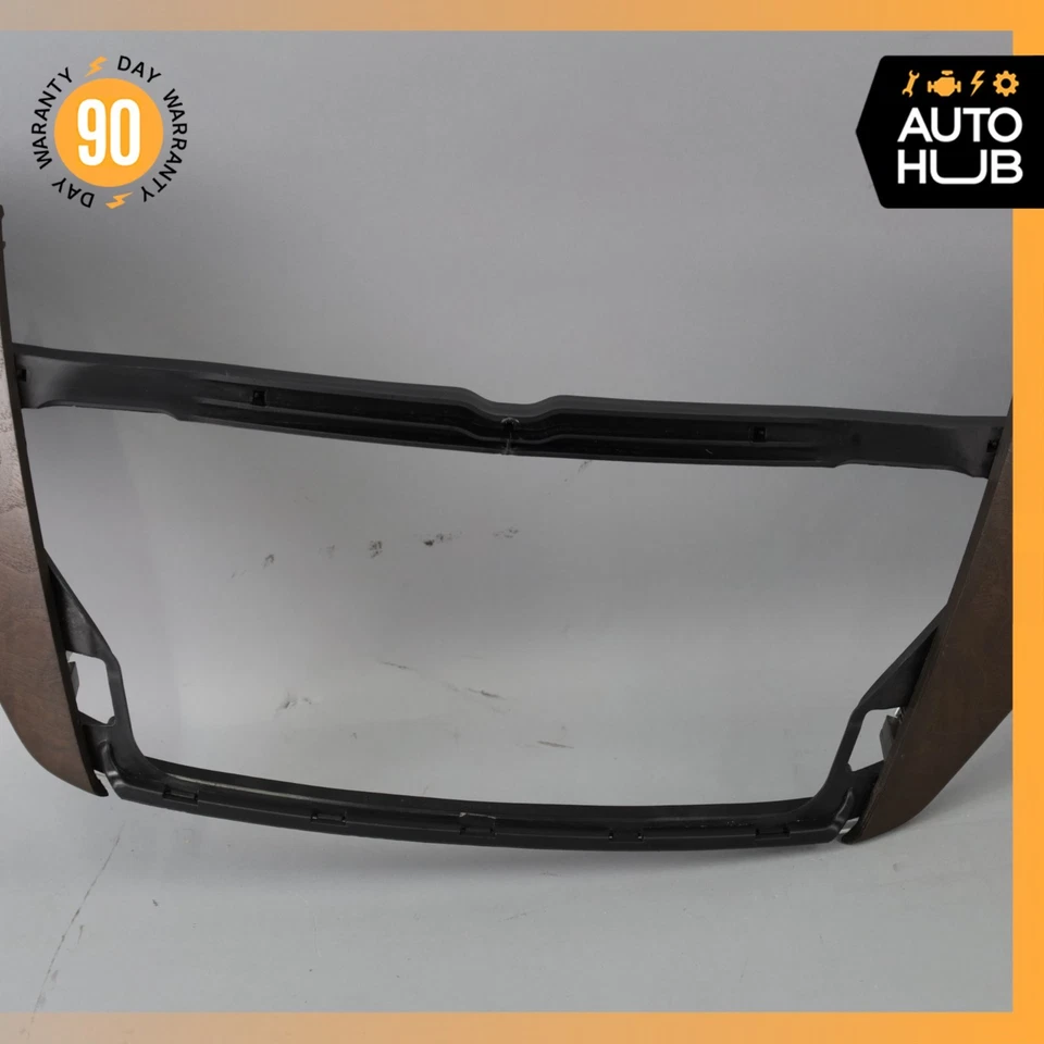 12-16 Mercedes X166 GL550 ML400 consola central control embellecedor bisel madera OEM Foto 4 de 4