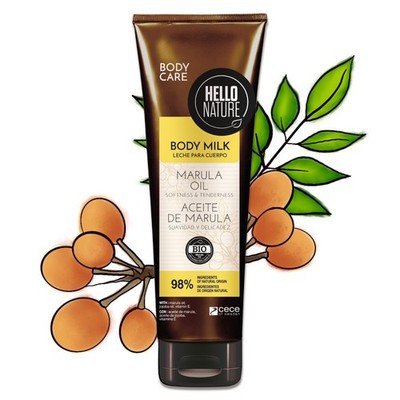 Body Milk Balm Marula Körpermilch Bodylotion gegen trockene Haut Natur Bio Vegan