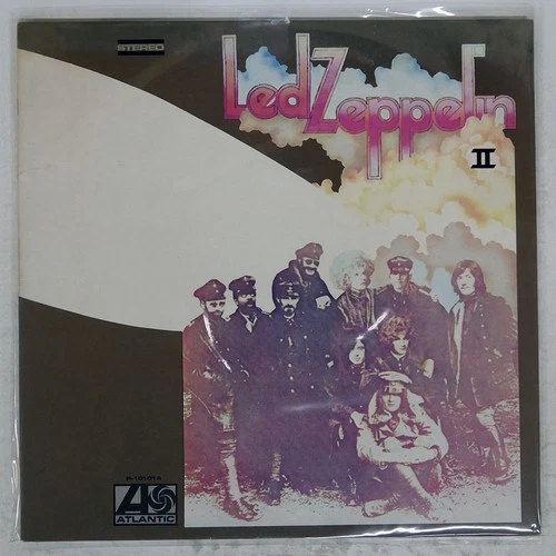 LED ZEPPELIN II ATLANTIC P10101A Japan REISSUE INSERT GATEFOLD VINYL LP