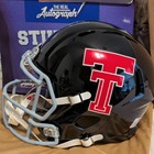 Patrick Mahomes Signed Full Size Texas Tech Red Raiders Football Helmet BAS — photo 5