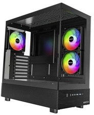 XR-B, ATX Mid-Tower PC Gaming Case, 3x120mm ARGB PWM Fans Pre XR Black