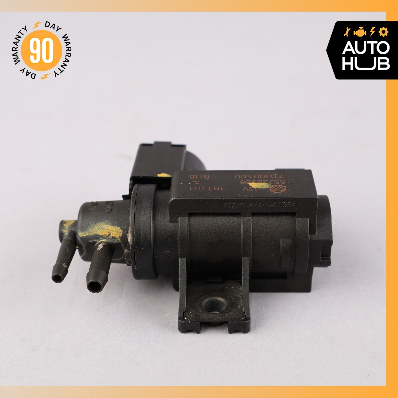 17-24 Maserati Levante M161 Vacuum Accumulator Solenoid Valve OEM 89k