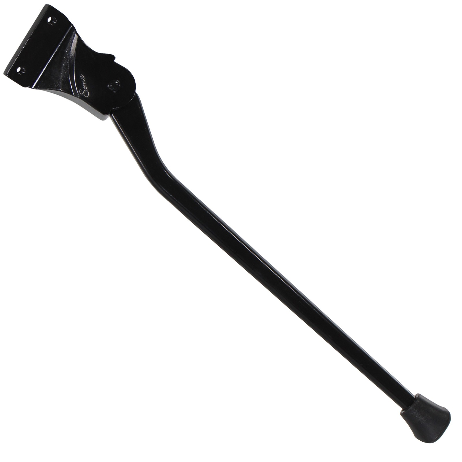 Велосипедная подставка для ног Soma KSA 40 мм из алюминия с прямым креплением на одной ножке черная 6390₽