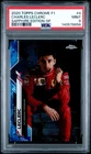 2020 TOPPS CHROME FORMULA 1 SAPPHIRE EDITION SP #4 CHARLES LECLERC PSA 9