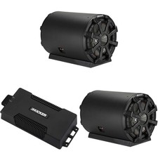 Kicker 48PXA6001 Weatherproof Powersport Mono Amp 2 10" TB 4 Ohm Loaded E...